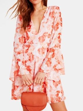 Hutch | Dresses | Anthropologie Hutch Green Floral Wrap Dress | Poshmark